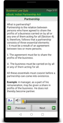 Business Law (India) android App screenshot 4