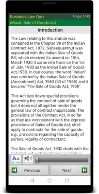 Business Law (India) android App screenshot 5